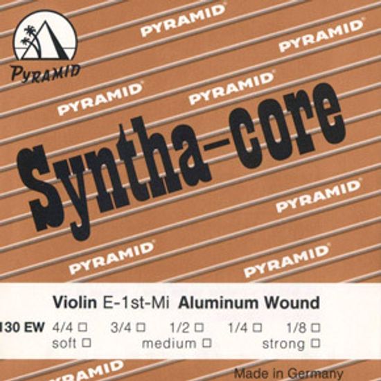130000 Syntha-core Комплект струн для скрипки 4/4, Pyramid