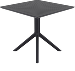 Стол пластиковый Siesta Contract Sky Table 80, черный