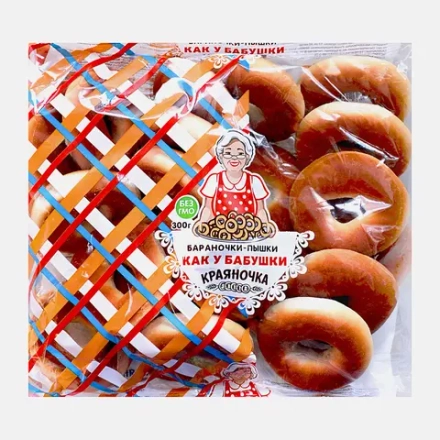 Баранка-пышка Как у бабушки Краяночка 300г