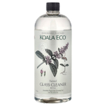 Koala Eco, натуральное средство для мытья стекол, запасной блок, с эфирным маслом австралийской перечной мяты, 1 л (33,8 жидк. унции)