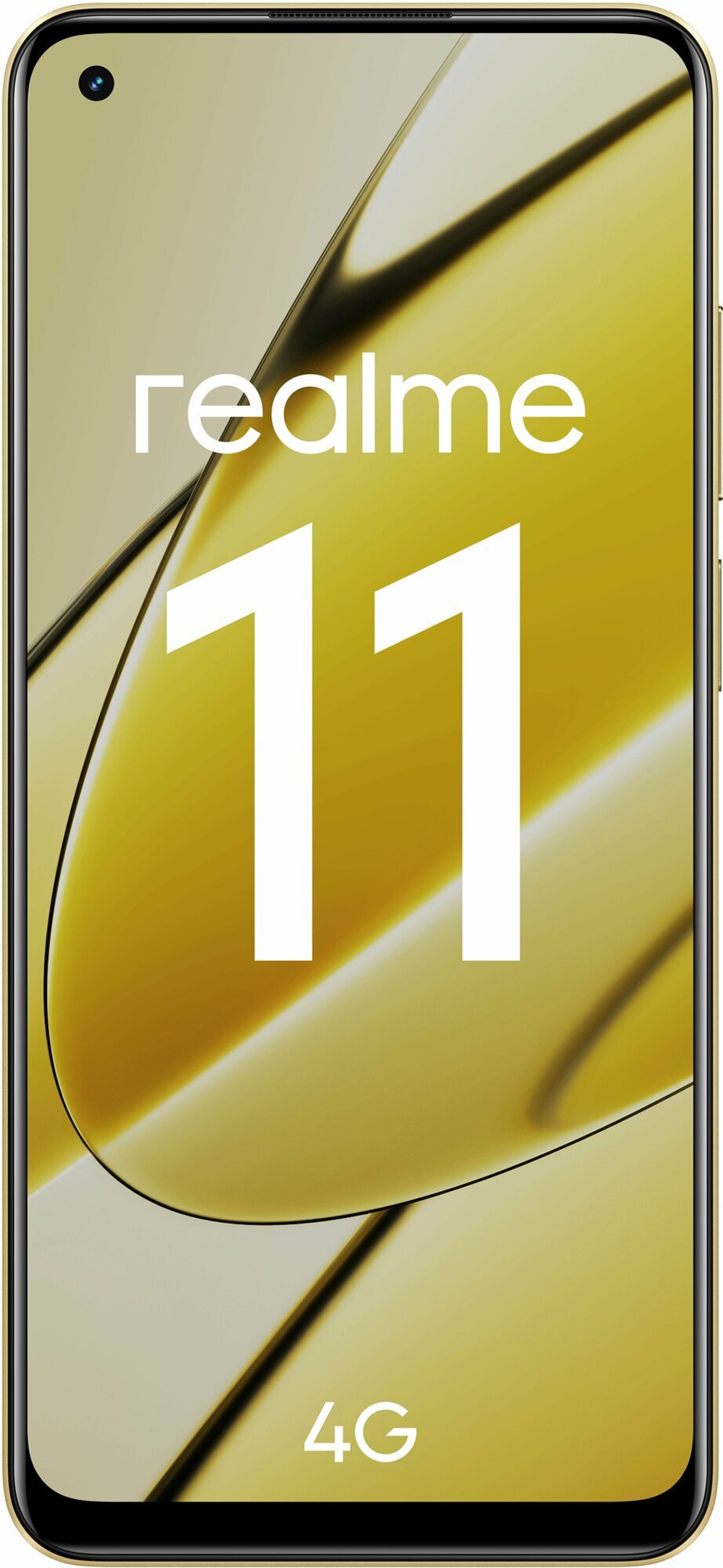 Смартфон realme 11 4G 8/128 ГБ RU, 2 nano SIM, золотой