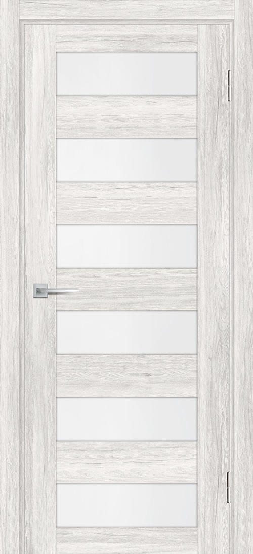 Дверь PSL-35 / Цвет Сан-ремо крем / белый сатинат / Двери PROFILO PORTE