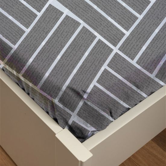 КПБ  Армель, Евро, 70х70, простыня 180х200х30 . DOMTEKC