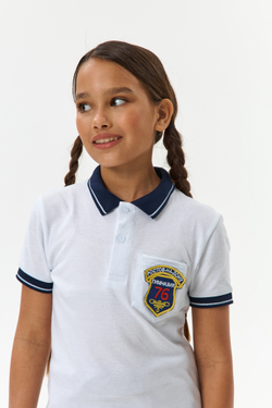 Поло короткий рукав (с липучкой для шеврона)