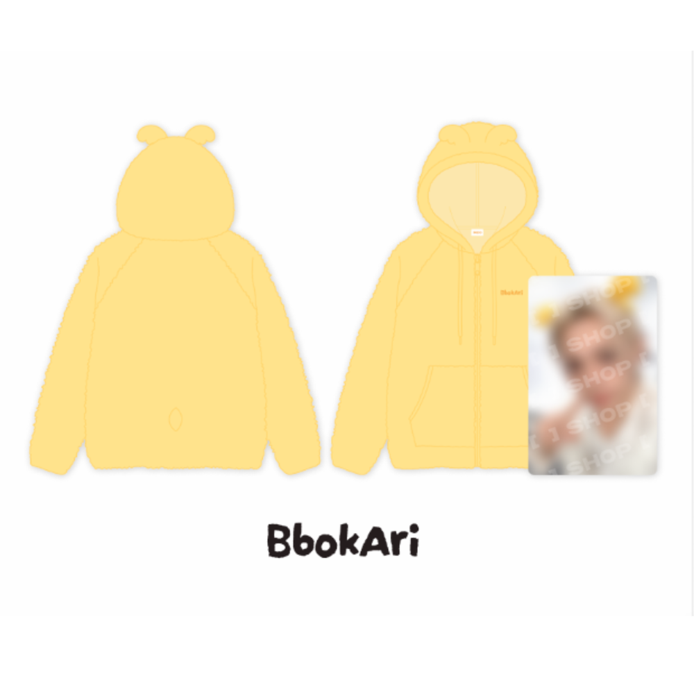 Флисовое худи SKZOO FLEECE HOOD ZIP-UP - RUN IT