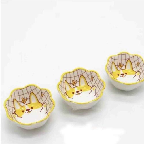 Пиала с корги