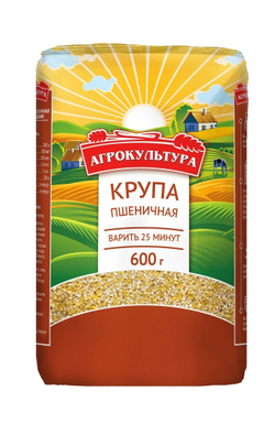 Крупа пшеничная Агрокультура 600 гр