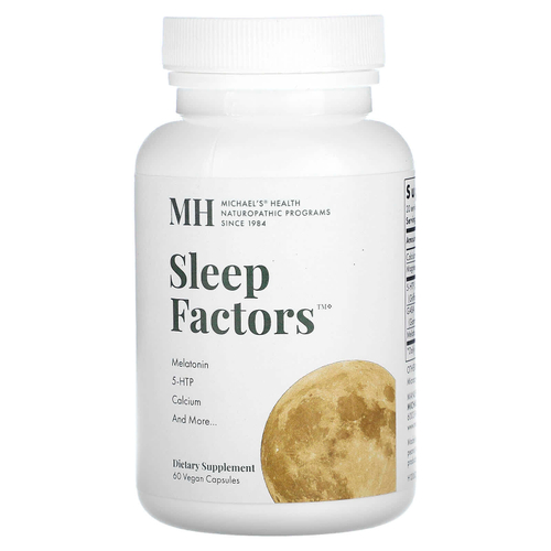 Michael's Health, Sleep Factors, 60 веганских капсул