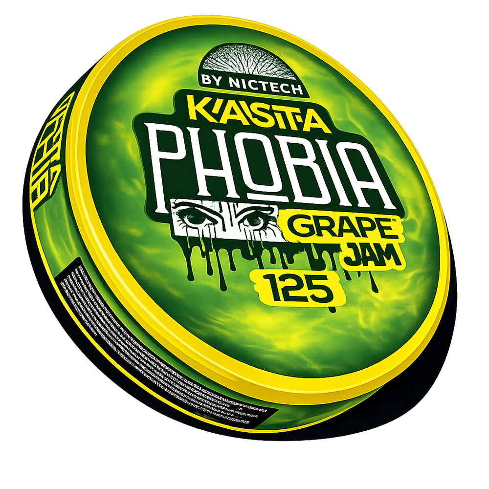 KASTA PHOBIA GRAPE JAM (125 МГ) - ВИНОГРАДНЫЙ ДЖЕМ