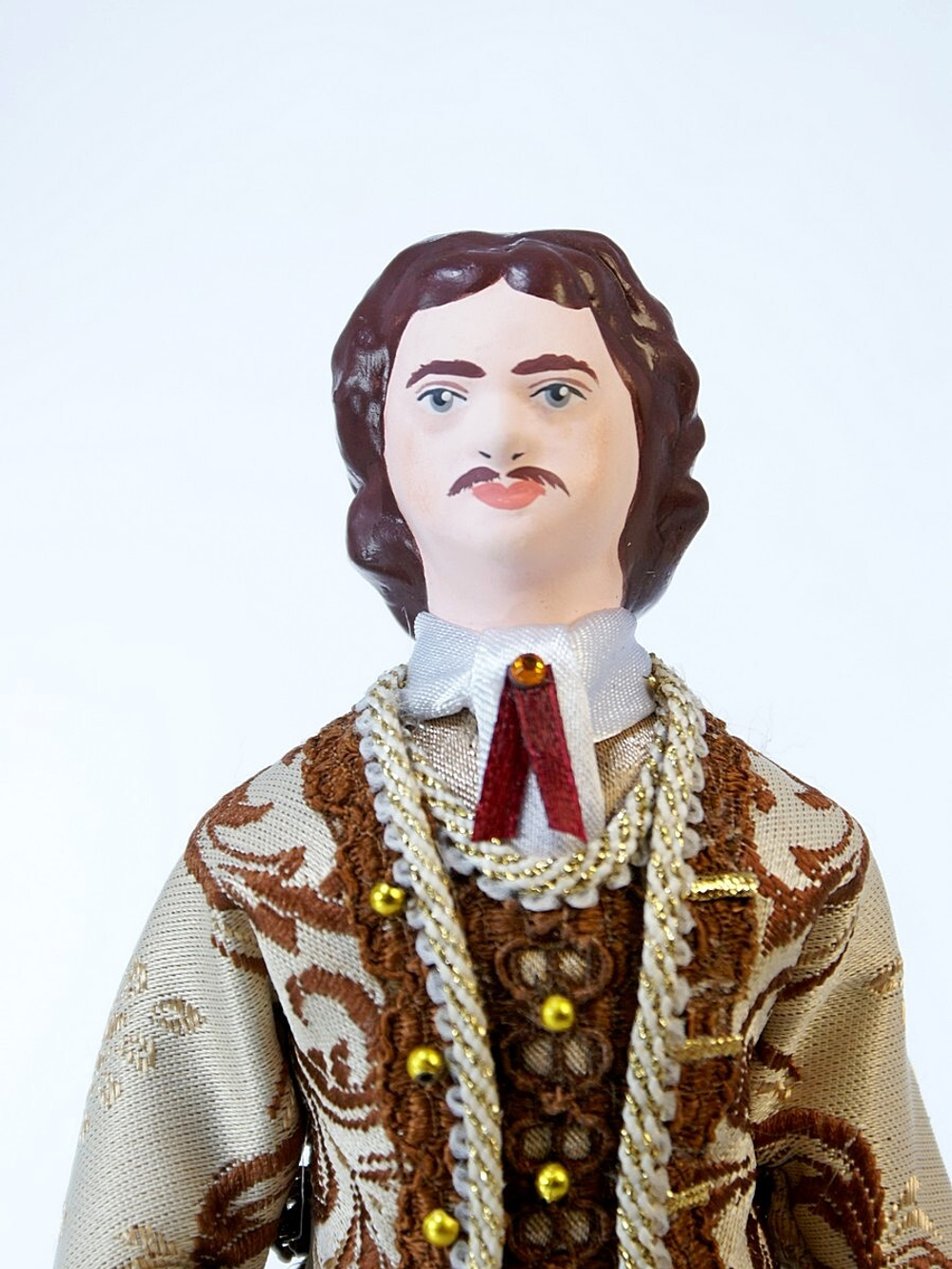 Кукла коллекционная Пётр Первый в бальном костюме