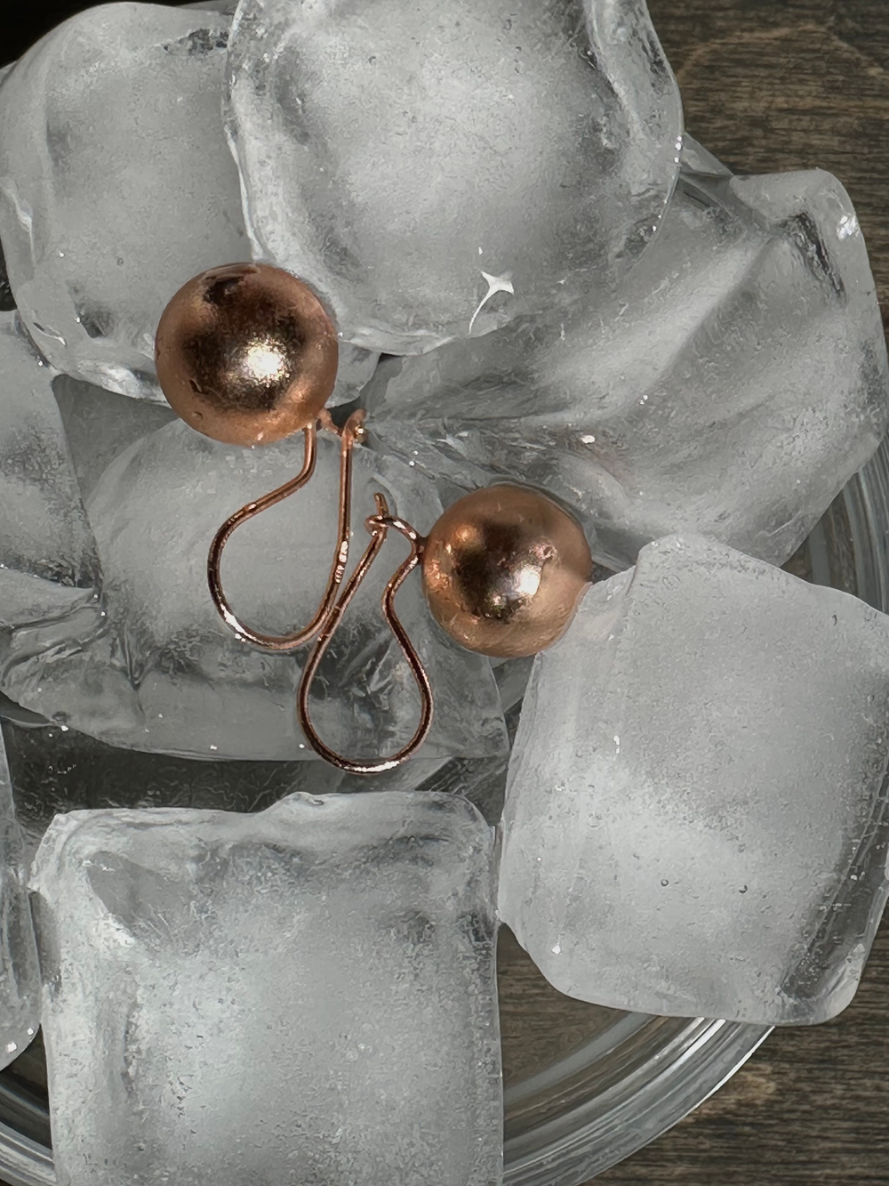 Серьги серебряные 925 ювелирные позолоченные шары