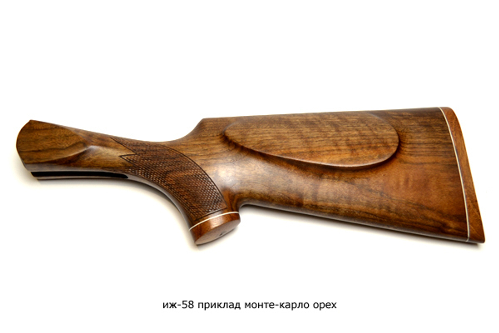 Приклад на ИЖ-58 Монте-Карло орех