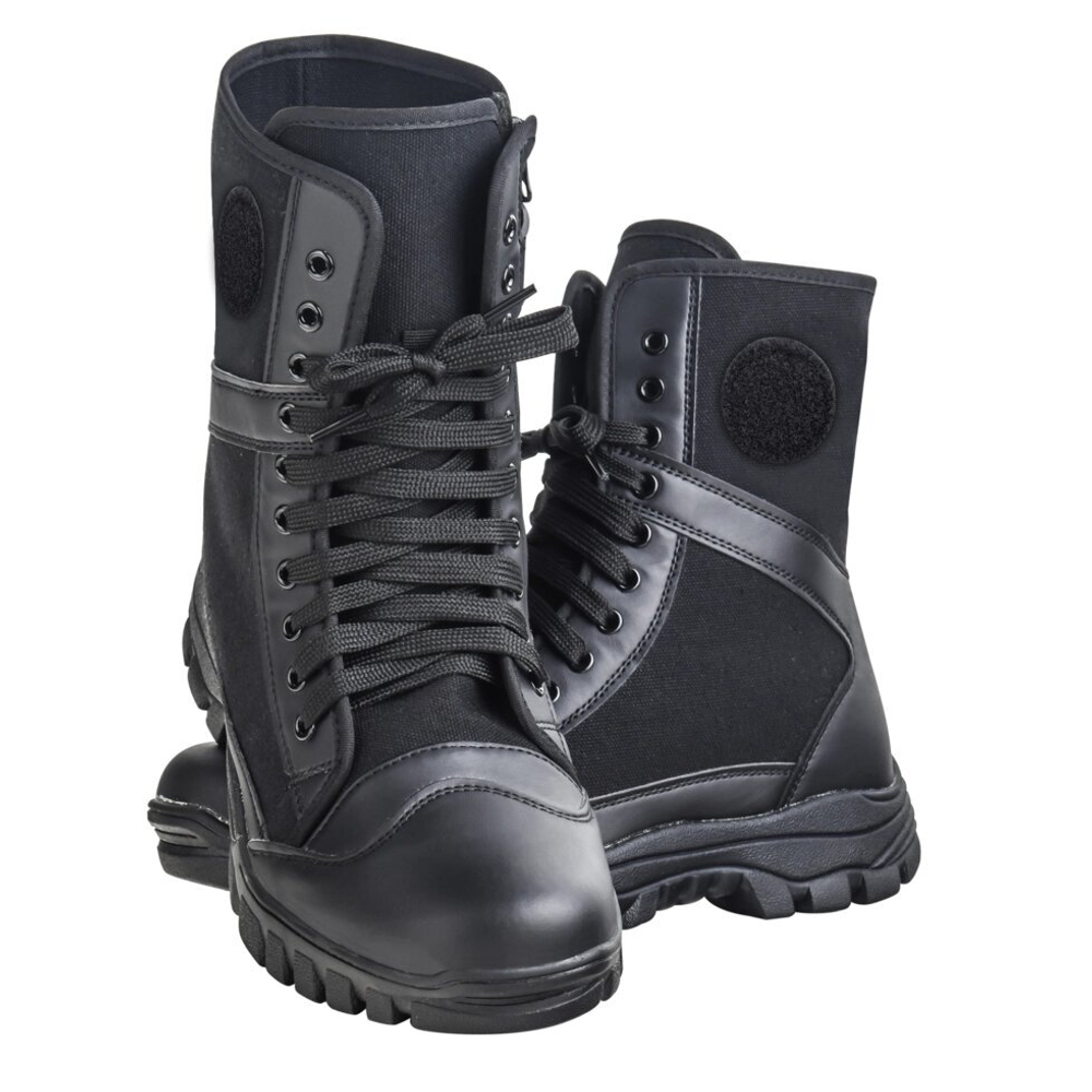 Демисезонные тактические ботинки Canvas Leather Breathable Military Tactical