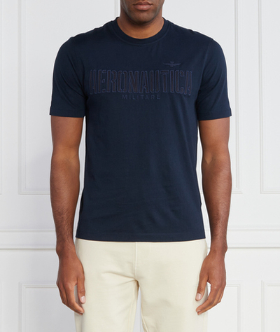 Футболка Aeronautica Militare - темно-синий(TS2130J584)