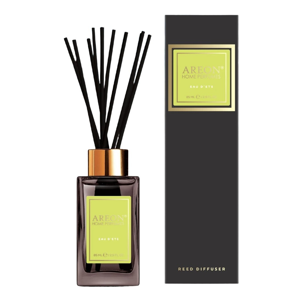 AREON Аромадиффузор 85мл Premium Eau D`ete с палочками (72581)