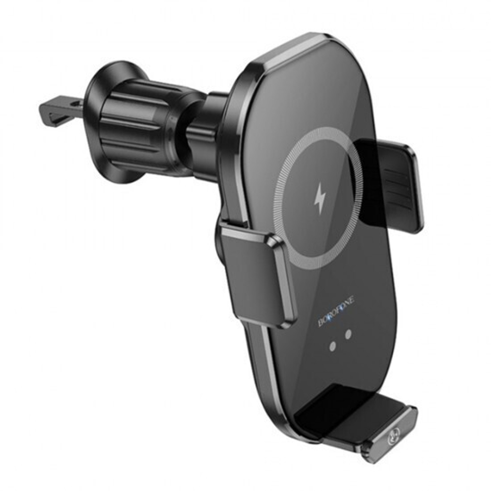 Автомобильный держатель с беспроводной зарядкой автоматический Borofone BH205, 013310