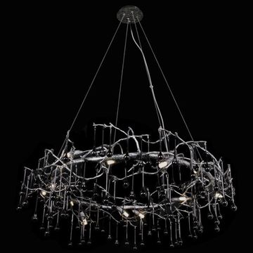 Подвесная люстра 10*G9 10068/1000 BK чёрный Bijout LOFT IT