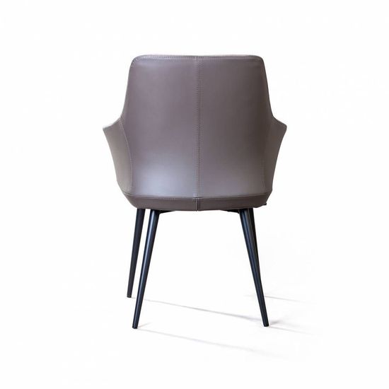 Стул с подлокотниками Frank, рогожка комби бежевый