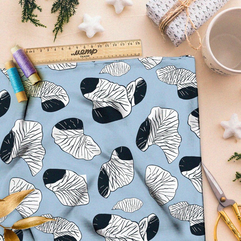 Ткань премиум шифон шелковые сны