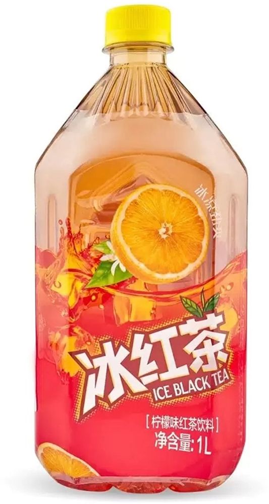 Чай Холодный Черный со вкусом Лимона Woerwang 1л - пэт