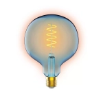 Лампа Gauss LED Filament G125 5W Е27 190lm 1800К sky blue flexible 1013802105
