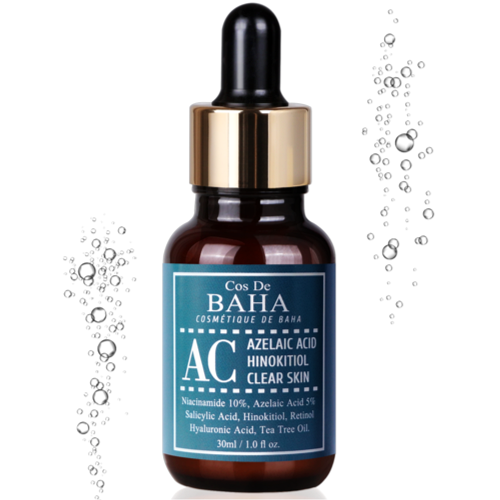 Cos De BAHA Сыворотка с азелаиновой кислотой - Azelaic acid hinokitiol clear skin serum, 30мл