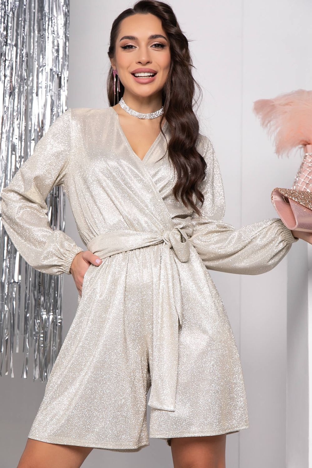 Комбинезон Звездный час (шампань) К11627 LT Collection