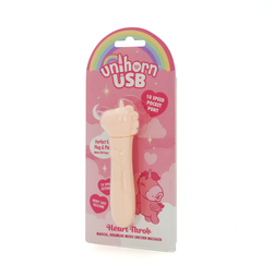 Вибропуля Unihorn USB Heart Throb
