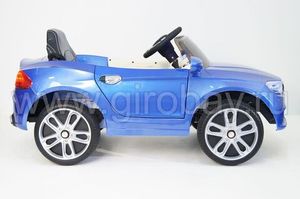 Детский электромобиль River Toys BMW P333BP синий фото №4