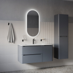 Зеркало с подсветкой 3 в 1 IDDIS Uniq, два навеса, 90/45 см, UNI9045i98