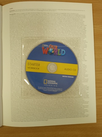 Our World Starter: Workbook with Audio CD