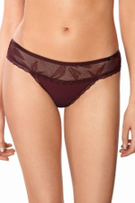 Трусики-бразилиана Zafira (Размер: XL) (Цвет: бордовый)