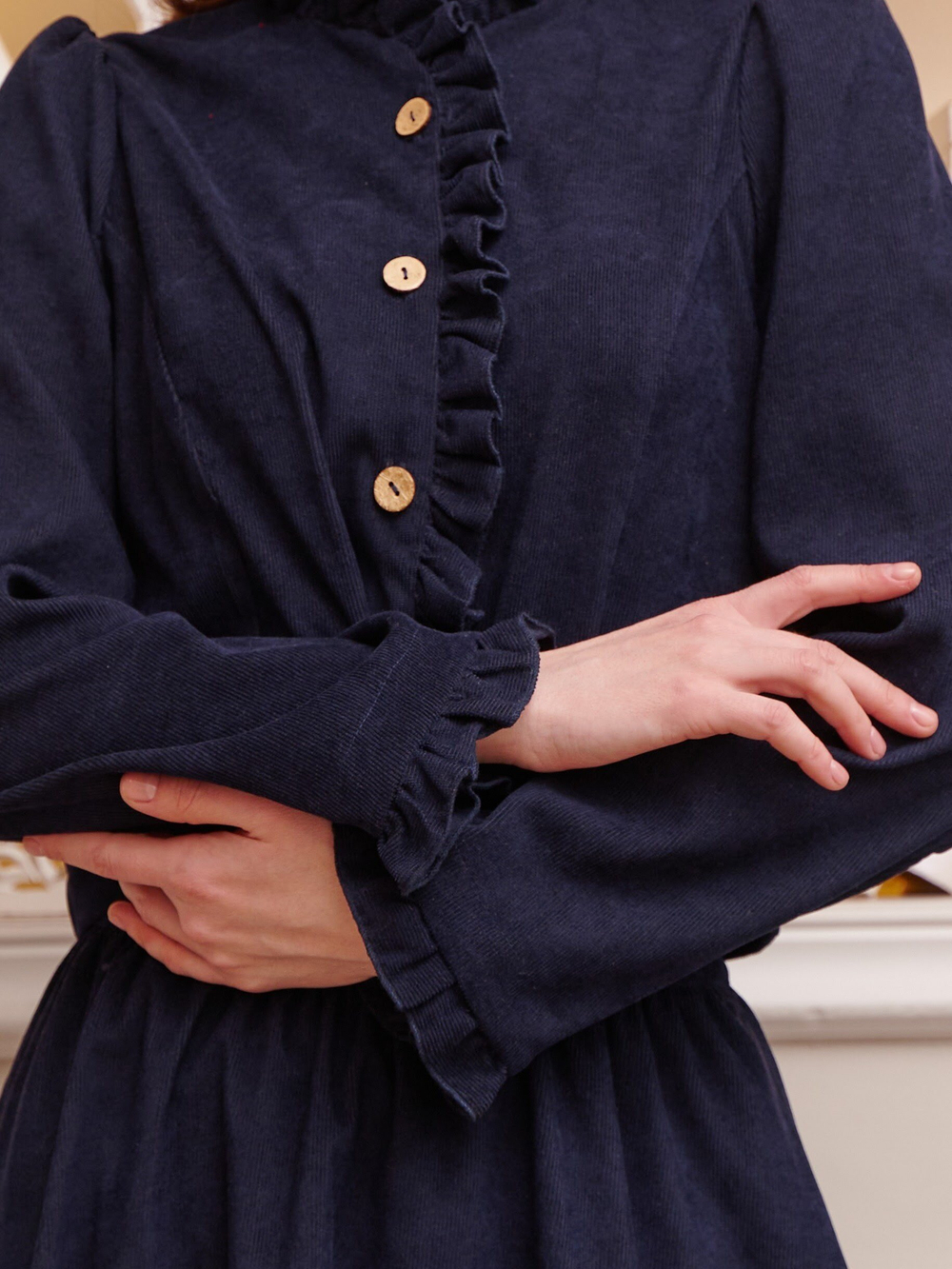 Жакет вельвет укороченный