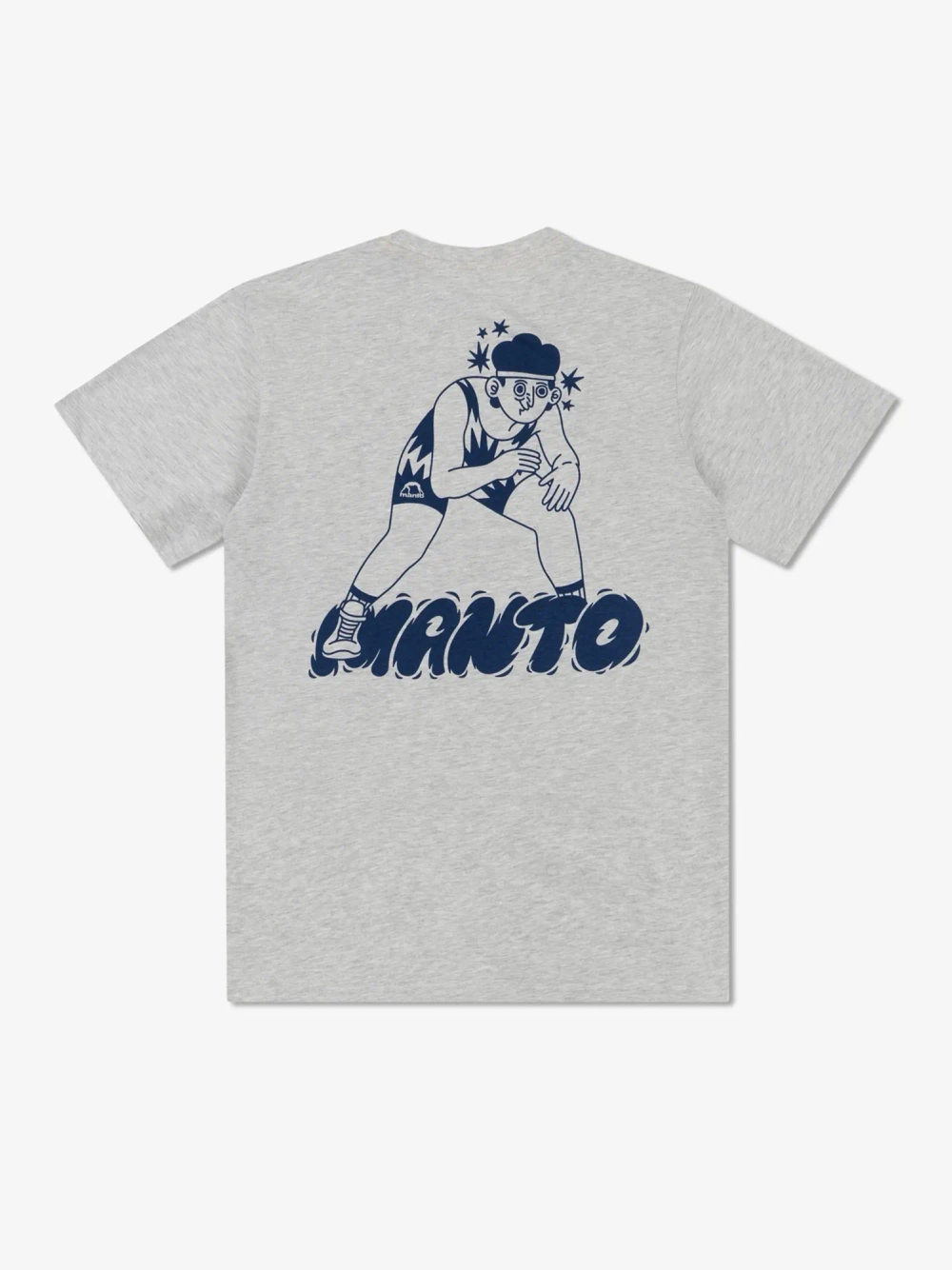 Футболка MANTO LUTEK WRESTLER серая