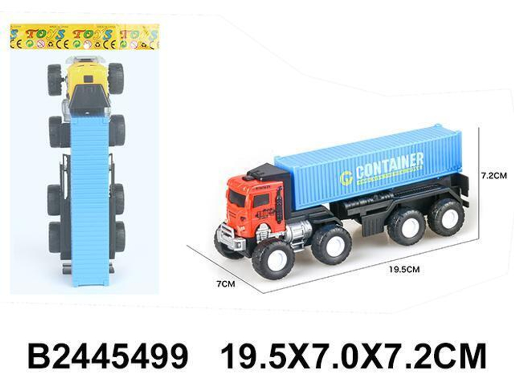 Автовоз ин. 19см, пакет 862-60