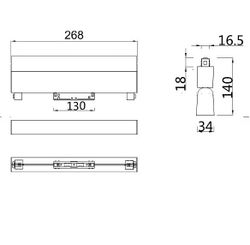 Светильник на штанге Maytoni BASIS TR013-2-20W3K-W