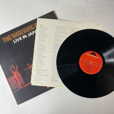 Винтажная виниловая пластинка LP The Shocking Blue Live In Japan (Япония 1971) (Без Оби) Never Marry A Railroad Man