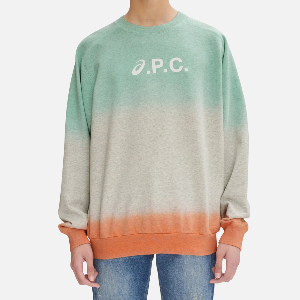 Свитшот Lake A.P.C. x ASICS