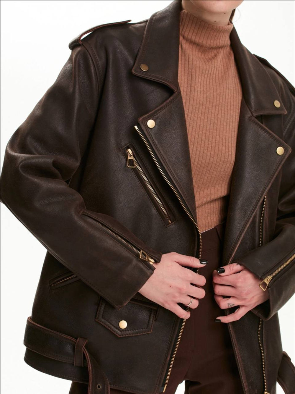 BERIBEGI BOX: короткая дубленка + косуха/пиджак на выбор