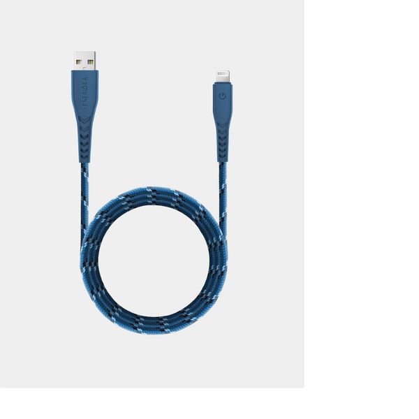Кабель Energea NyloFlex, USB-A to Lightning 1.5M, Черный | Black