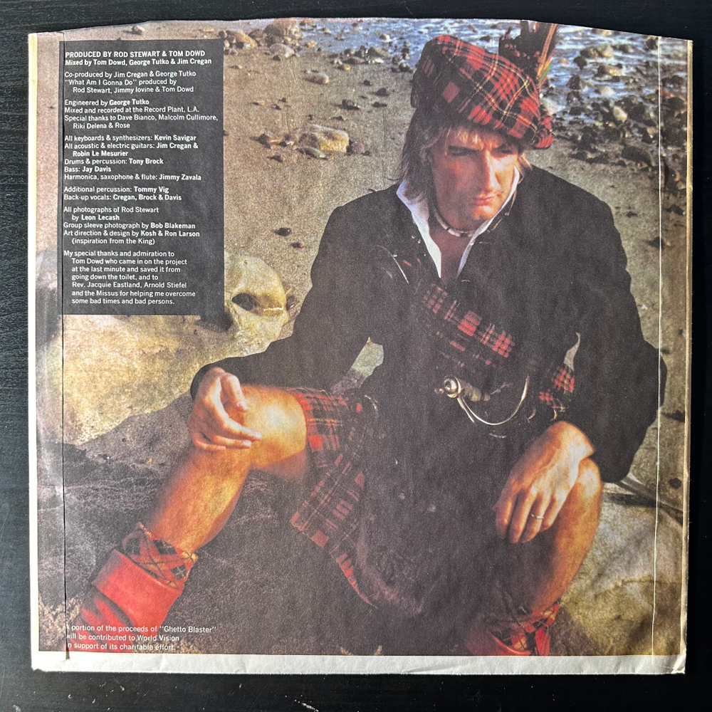 Rod Stewart ‎– Body Wishes (Скандинавия 1983г.)