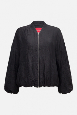 Бомбер из жатой вискозы