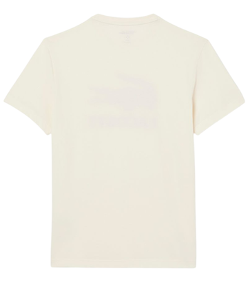 Мужская теннисная футболка Lacoste Tennis x Daniil Medvedev - ecru white