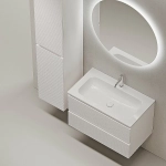 Тумба с раковиной Sancos Folk 80 FL80W Bianco
