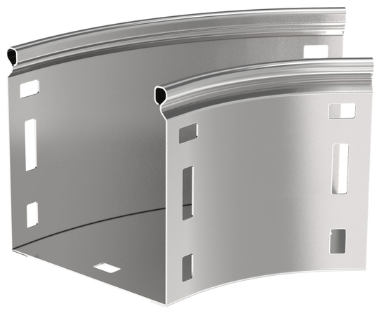 Поворот плавный 45град тип Г01 100х300мм ESCA IEK