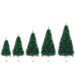 Елка «Тайна» 120 см, ПВХ (408 веток)