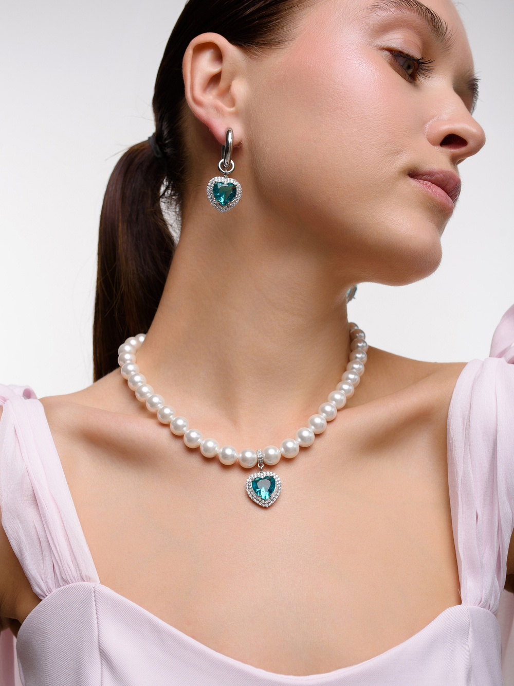 Колье "Soul Aqua" Silver