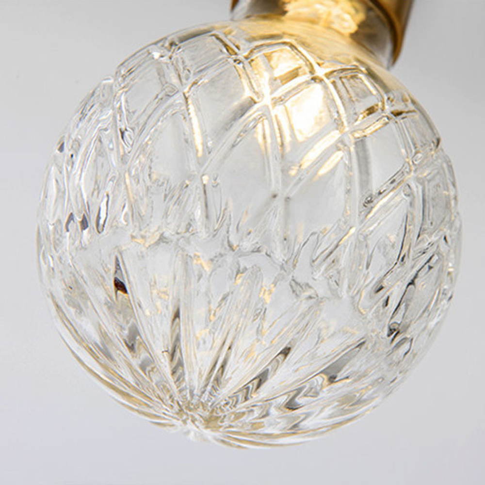 Подвесной дизайнерский светильник Crystal Bulb by Lee Broom (18 подвесов)