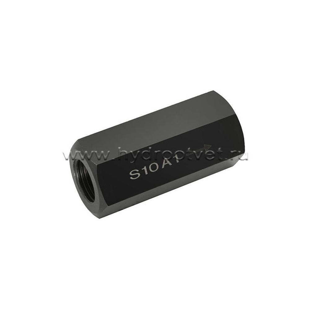 S10A2/1 - Обратный клапан трубного монтажа Ду10, G1/2 с давлением открытия 1,5 бар