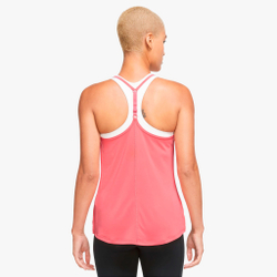 Женская теннисная майка Nike Dri-Fit One Elstka STD Tank Top Women - Coral